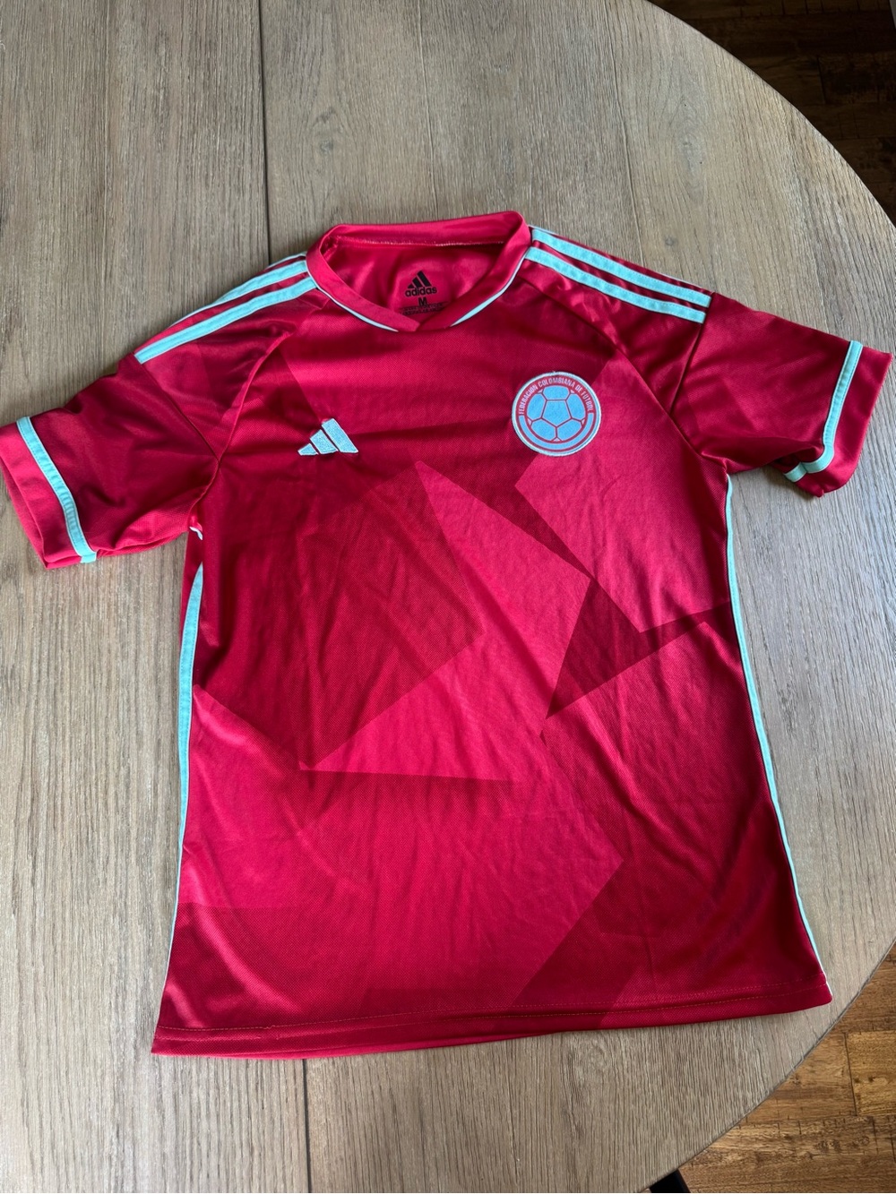 adidas Columbia Red Soccer Jersey size Medium